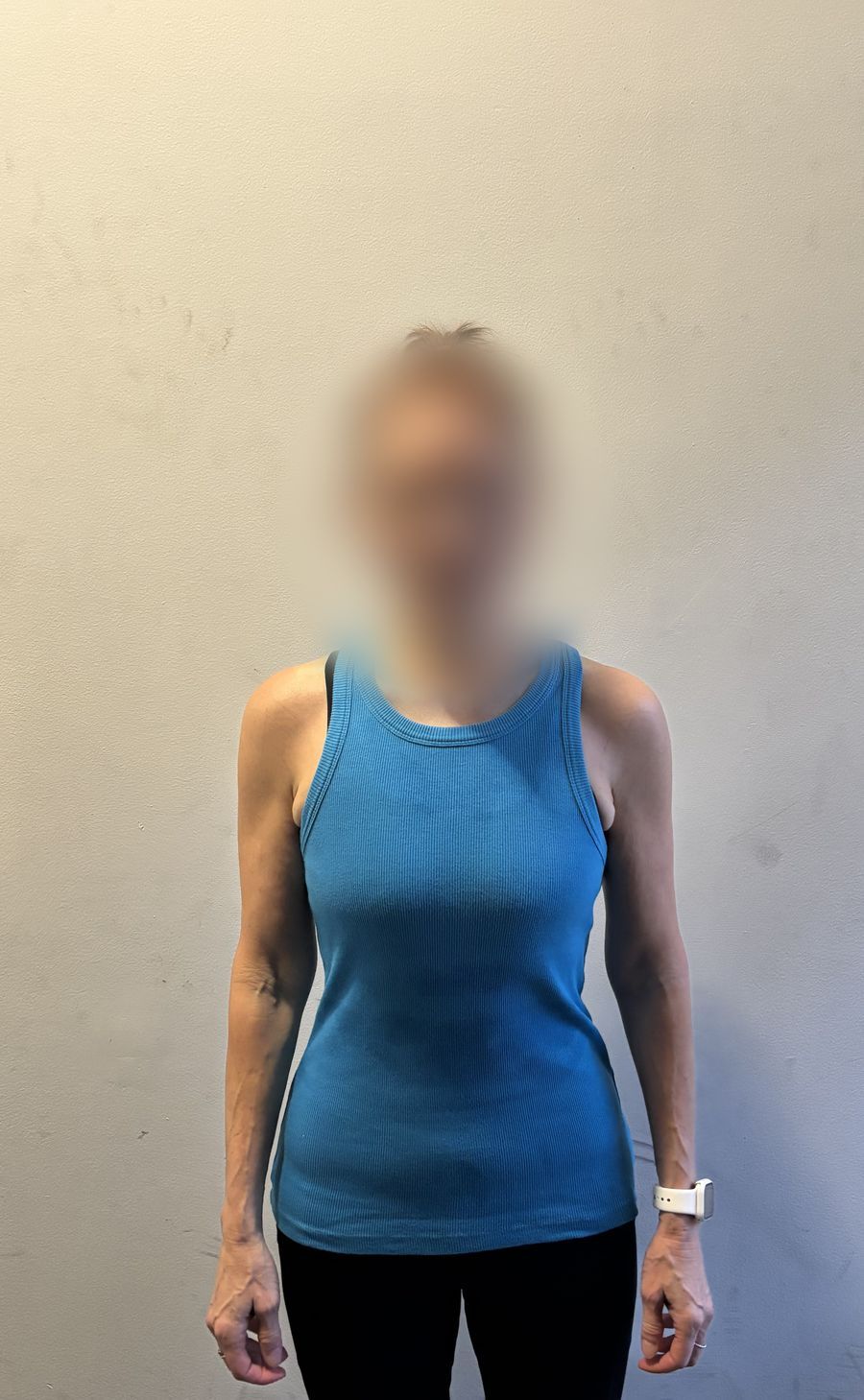 Andrea after five months of training